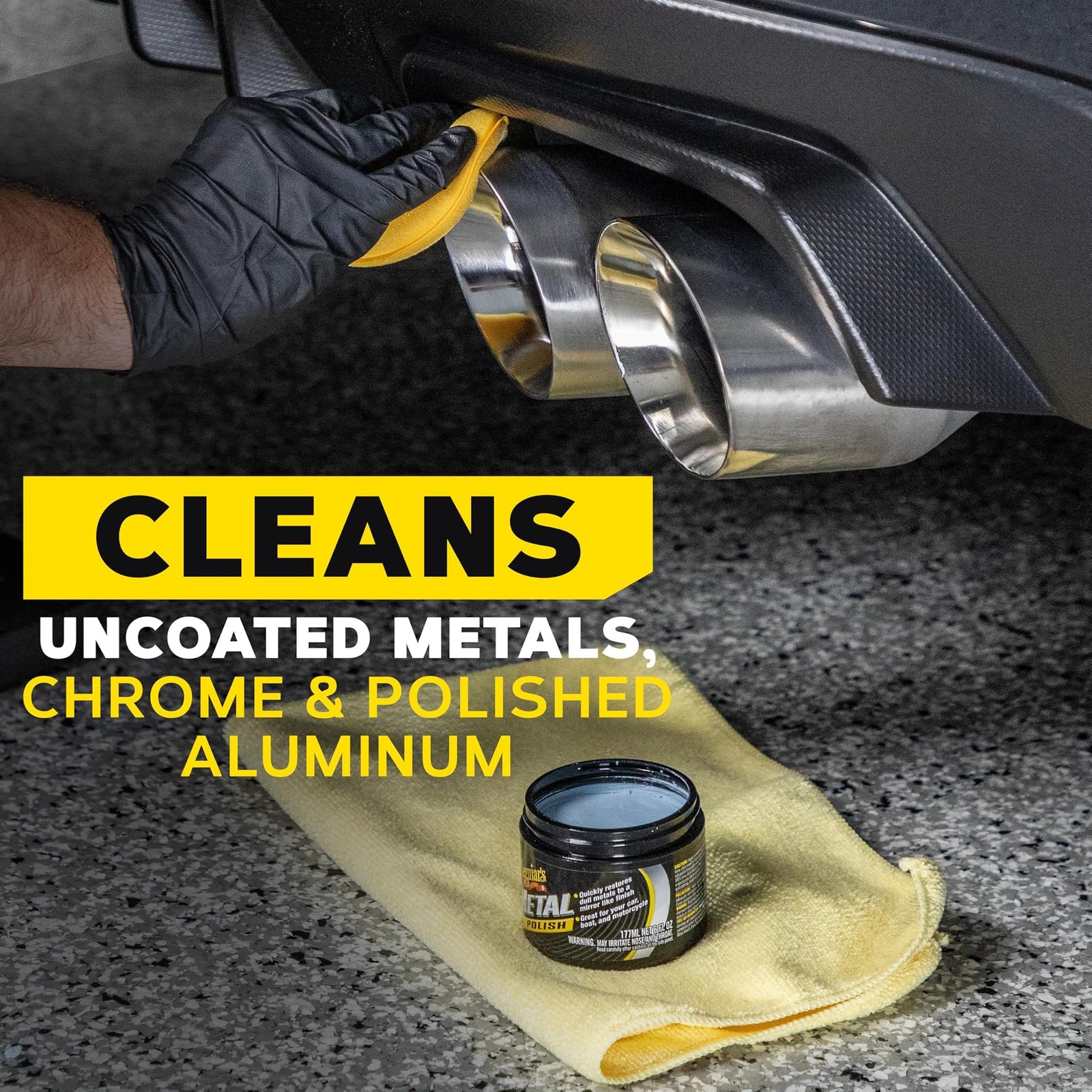 Meguiar’s G211606 Metal Polish -6 Oz Container