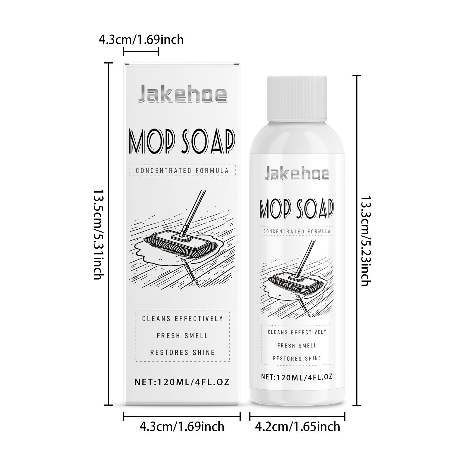 Mop Soap Brazilian Waves, Highly Scented Mop Soap, Mop Soap For Floor Cleaning