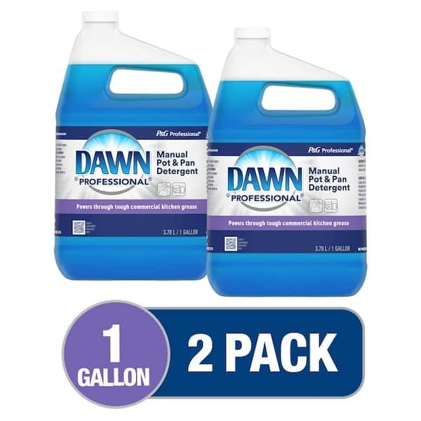 (Pack of 2) Dawn Dishwashing Liquid Original Gallon Blue