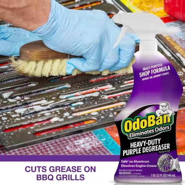 OdoBan 32 oz. Heavy-Duty Purple Degreaser Ready-to-Use Spray multi -purpose