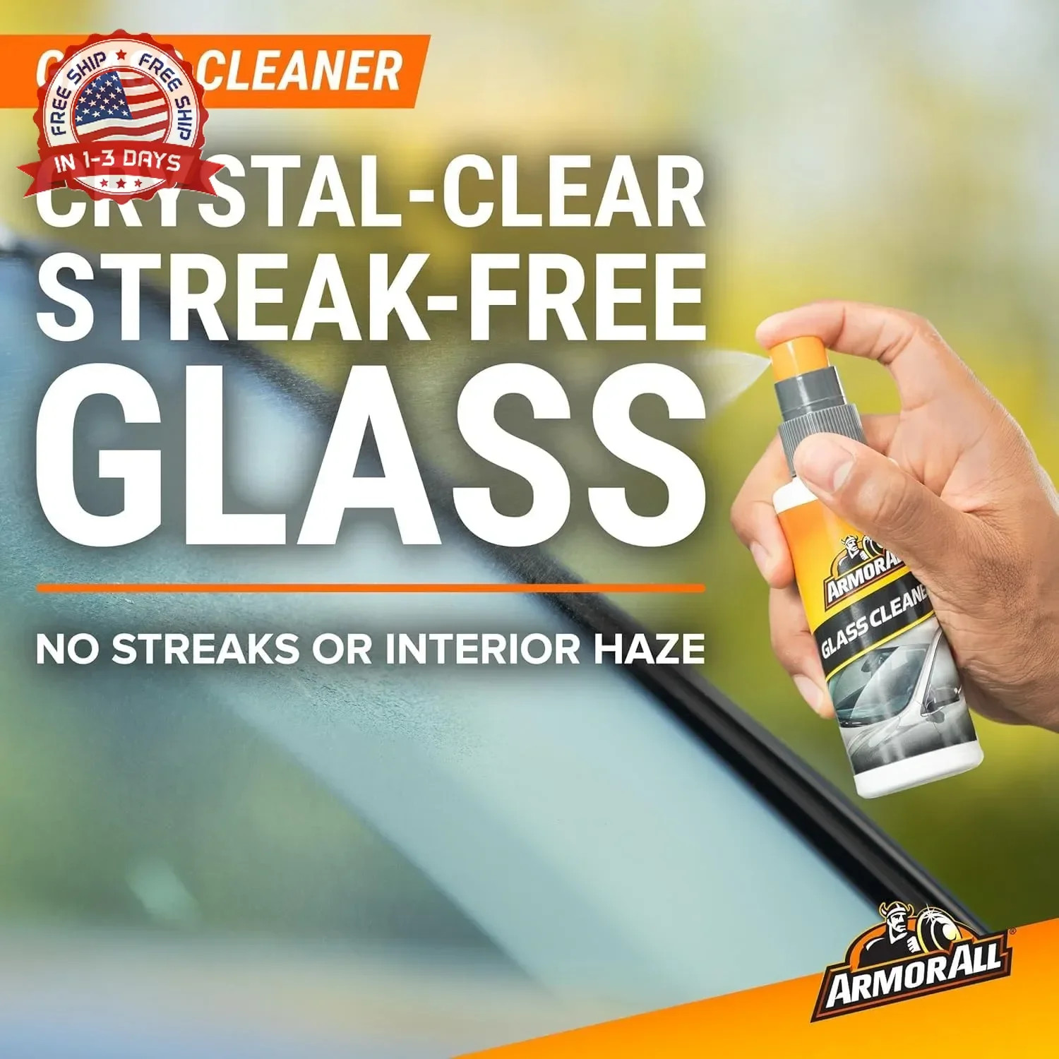 Car Wash and Interior Cleaner Kit by Armor All, Includes Towel, Tire Foam, Glass