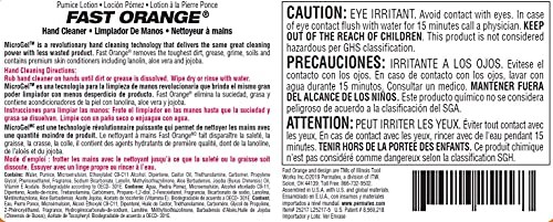 Permatex Fast Orange Pumice Lotion Hand Cleaner 1/2 Gallon With Pump (25217)