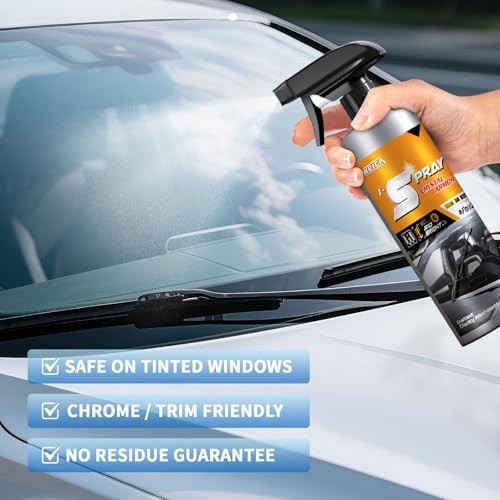 5-Sec Water Spot Remover for Cars – Streak-Free Windshield Cleaner with 45 2