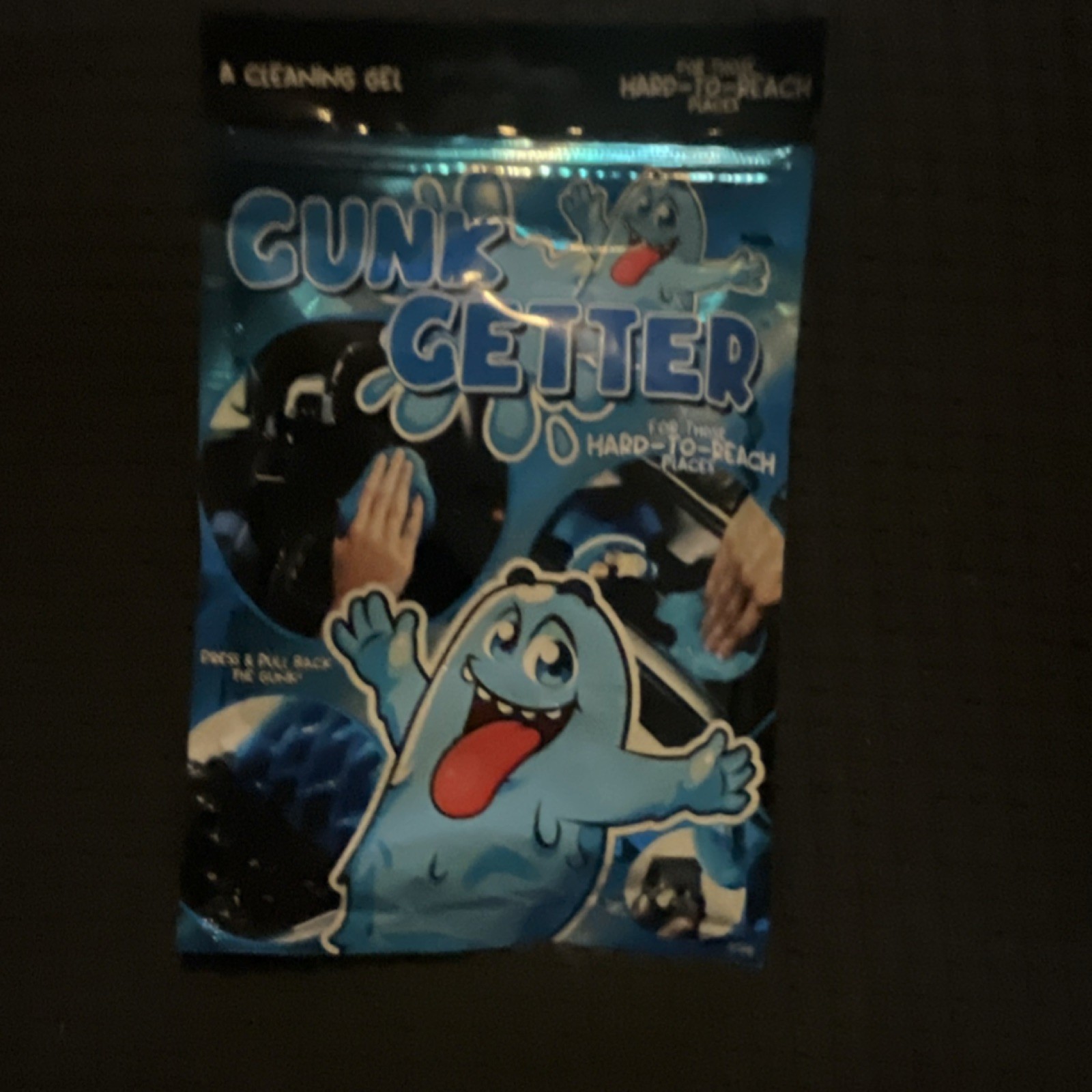 Gunk Getter Cleaning Gel for Cars, Keyboards, Clippers – 65g