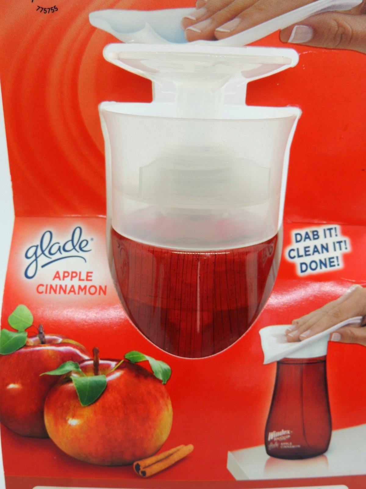 Windex Touch-Up Cleaner Glade Apple Cinnamon Multi-Surface 10 oz New In Package
