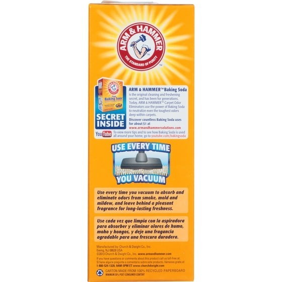 (6 pack) ARM & HAMMER Carpet Odor Eliminator Powder, Island Mist, 30 oz.