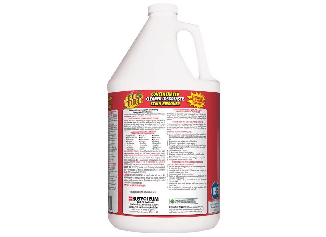 Krud Kutter KK012 Krud Kutter Cleaner & Degreaser Stain Remover 1-Gallon