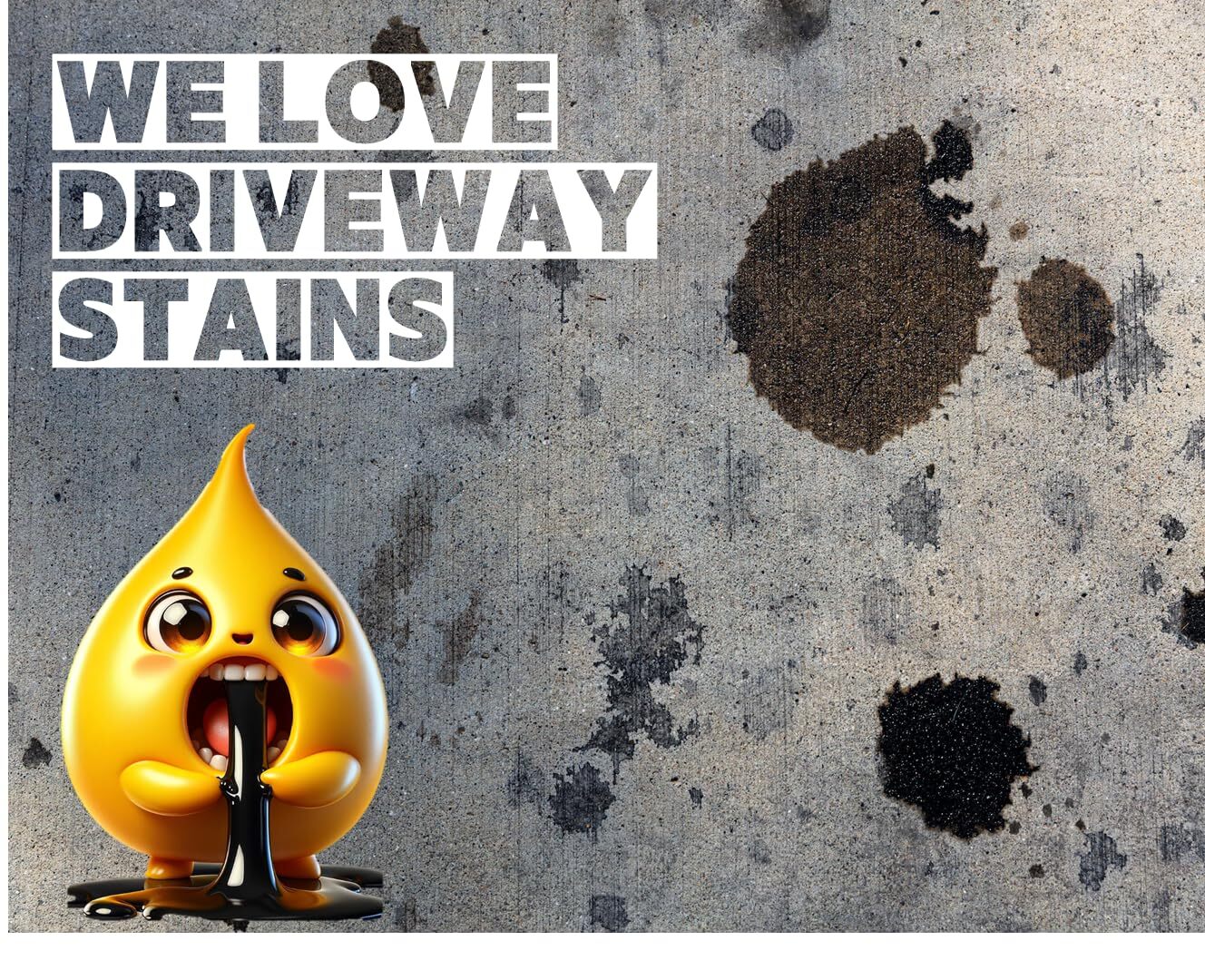 32 Fl Oz Oil Stain Remover for Concrete Asphalt Brick Stone Deep Cleaning