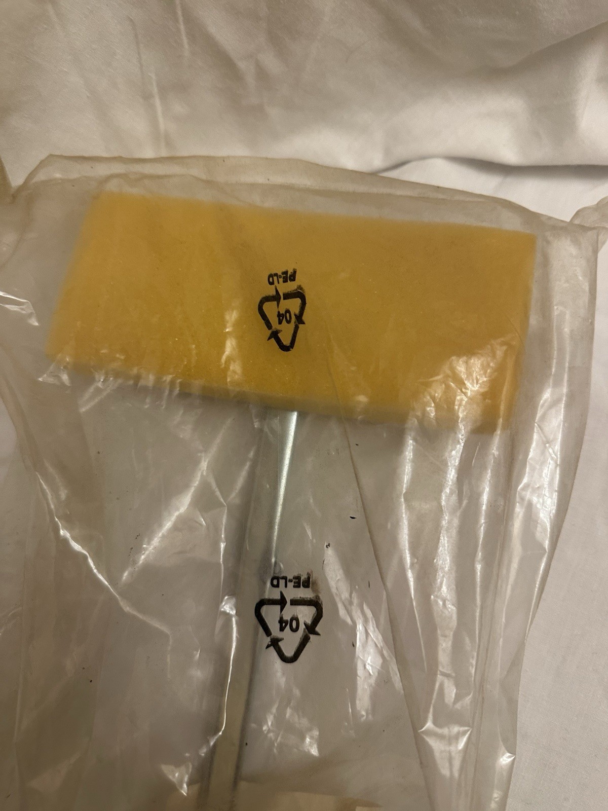 Vintage Expanding Window Washer Sponge Squeegee NOS Sealed Made Taiwan