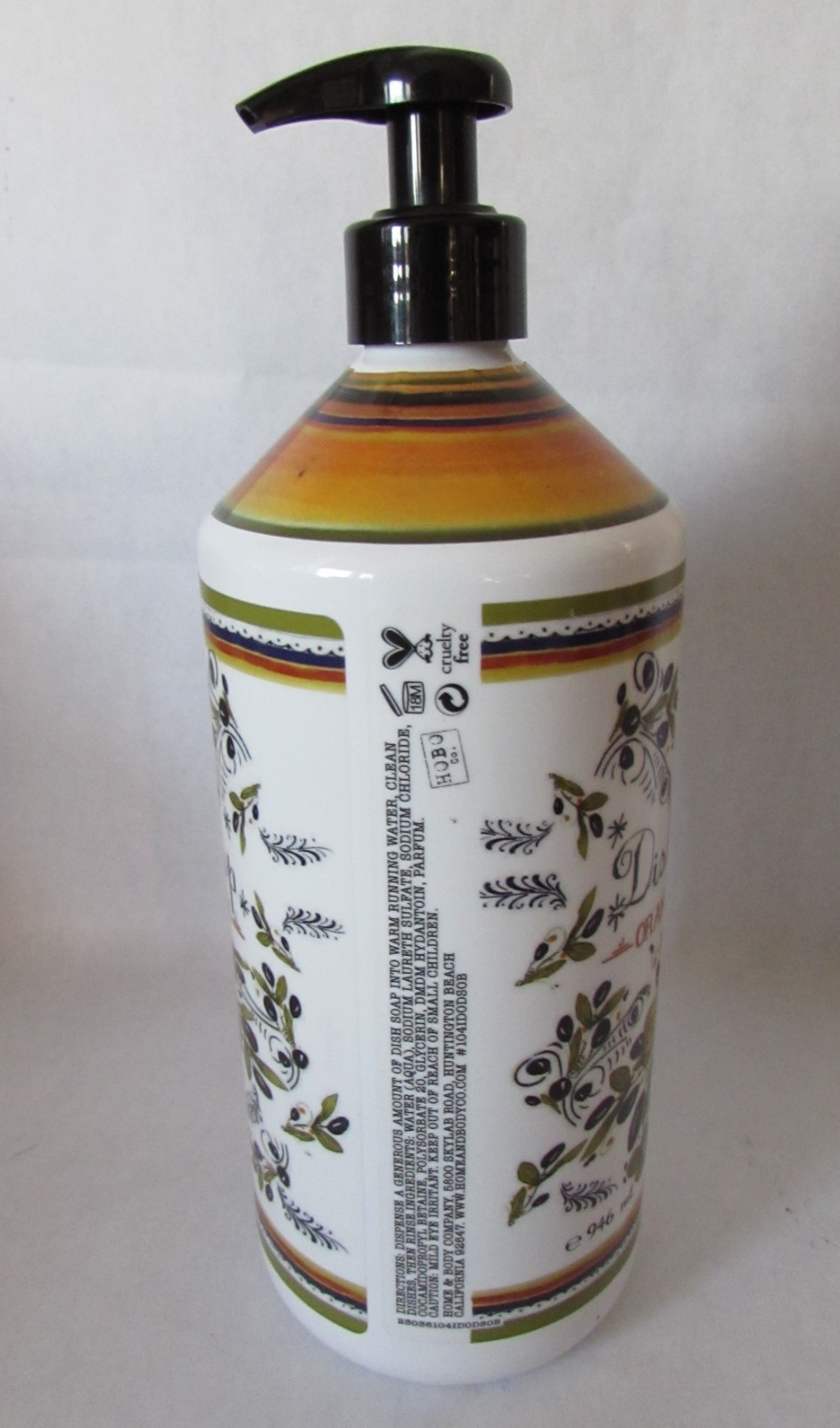 Home & Body Company Liquid Scented Orange Blossom Dish Soap 32oz