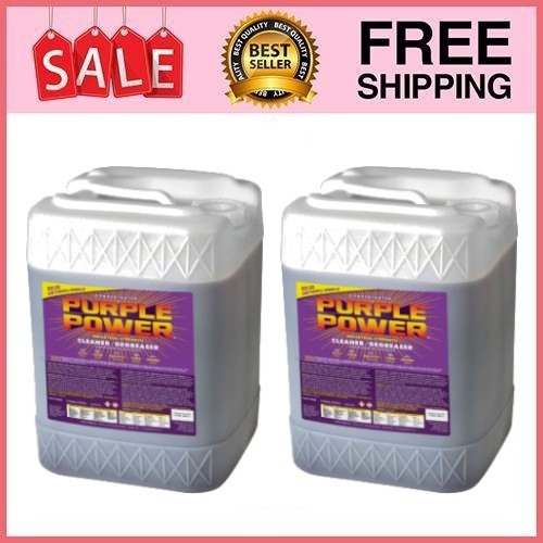 2 Pack Purple Power Industrial Strength Cleaner and Degreaser, 5 Gal Pk