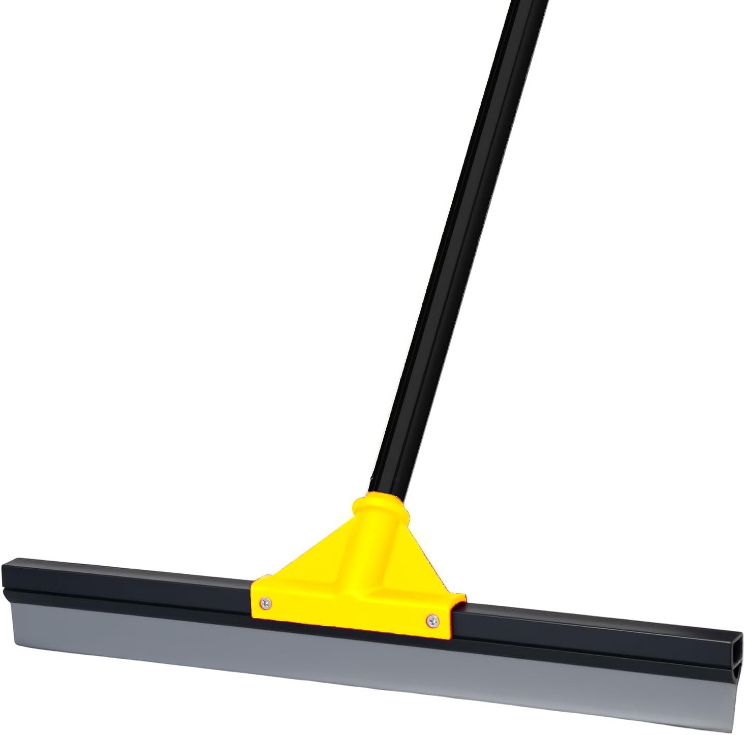 Heavy Duty Floor Squeegee with 50.8″ Metal Long Handle for Concrete, Tile, Ba…