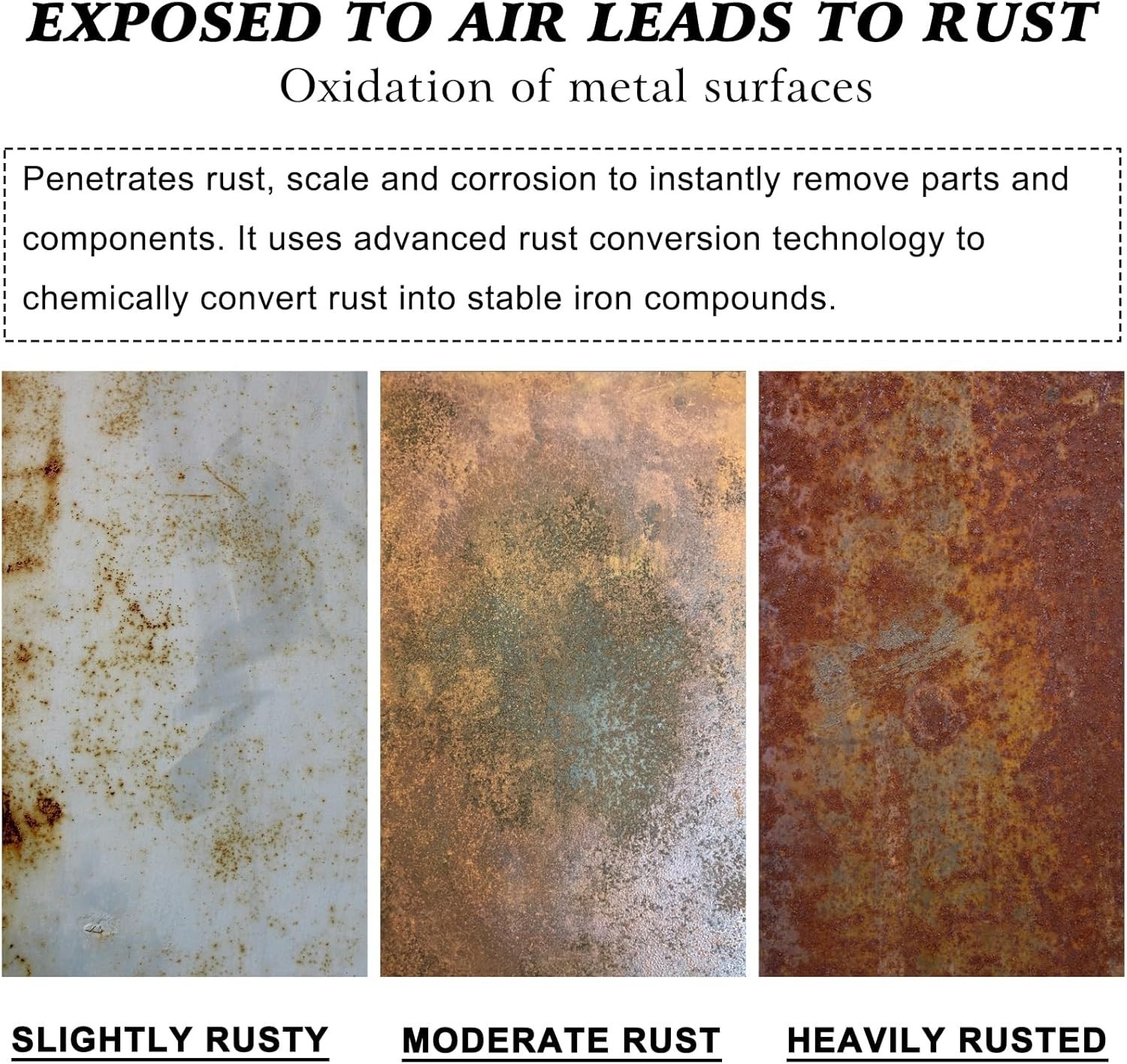 2PCS Nexa Rust Remover Spray 2025 Upgrade Rust Remover for Metal,Nexa 2.0 anti R