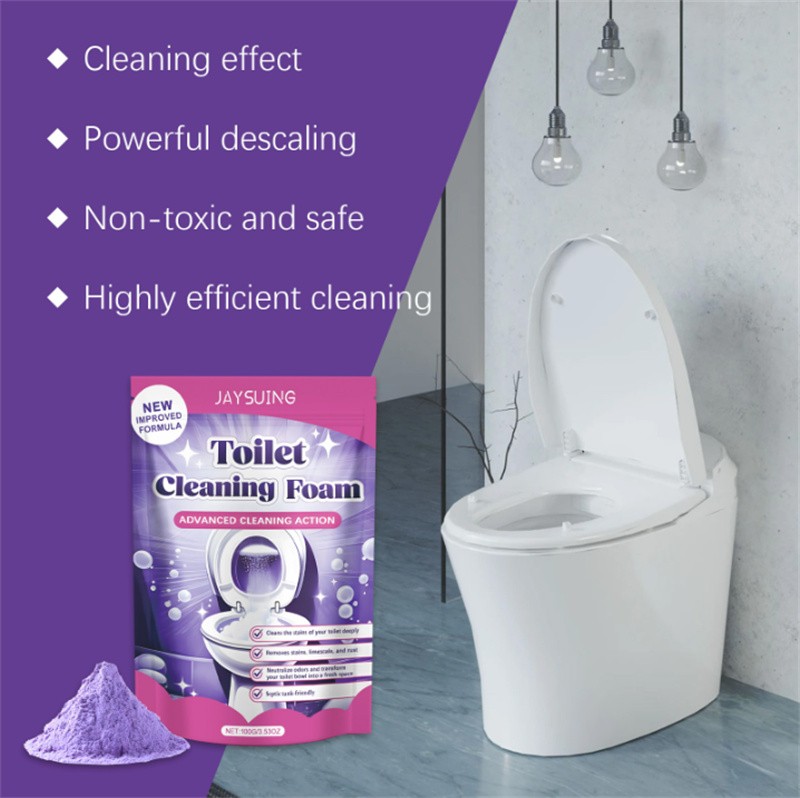 1-5PCS Fizzclean Toilet Foam Cleaner, Toilet Cleaning Foam Insta-Action 100g