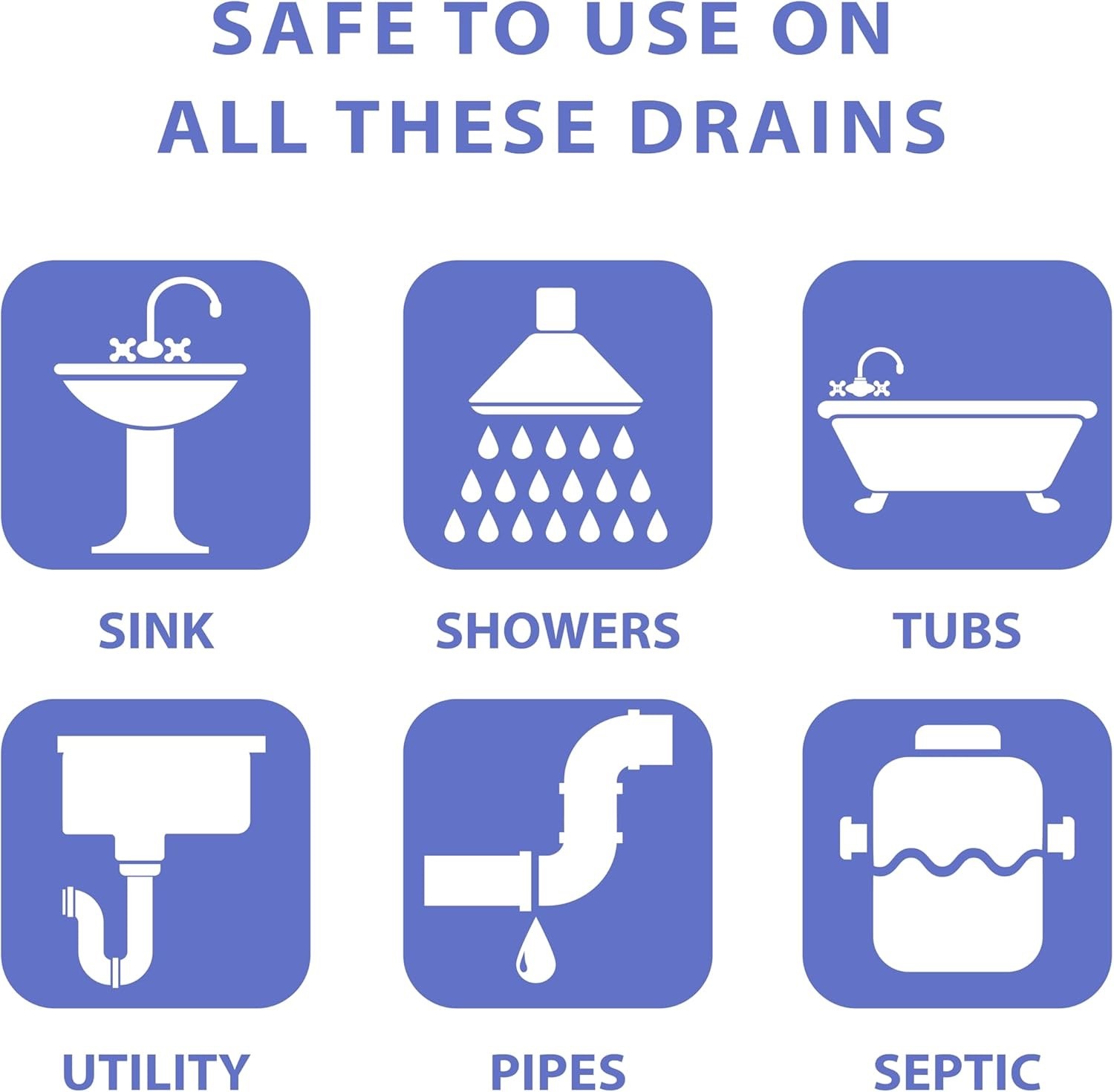 SANI 360° Sani Sticks Drain Cleaner and Deodorizer, Lavender Scent, 12 Count