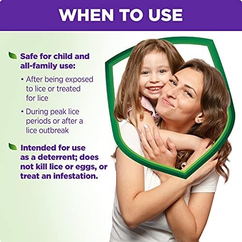 Lice Shield Shampoo & Conditioner in 1, Repels Lice and Super Lice, 10 fl oz