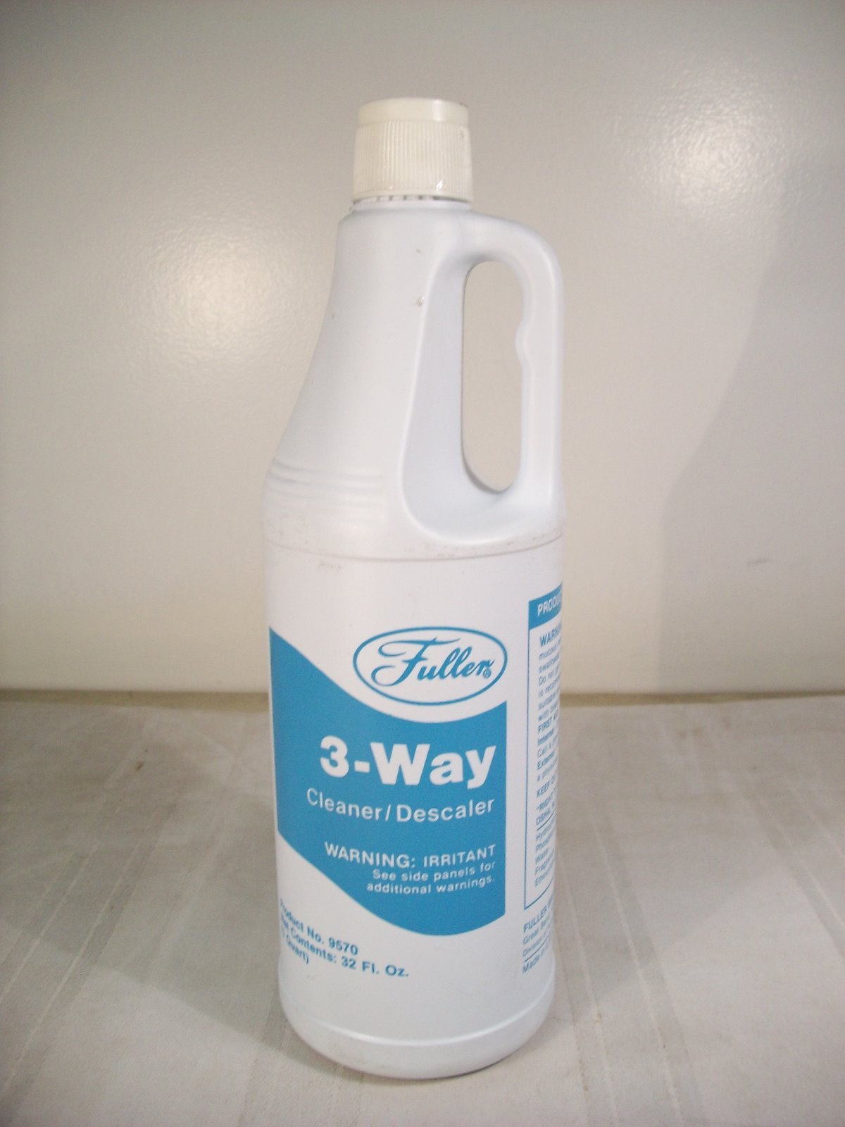 FULLER 3-WAY CLEANER/DESCALER/RUST STAIN REMOVER FOR HOUSEHOLD CLEANING — 1 QT