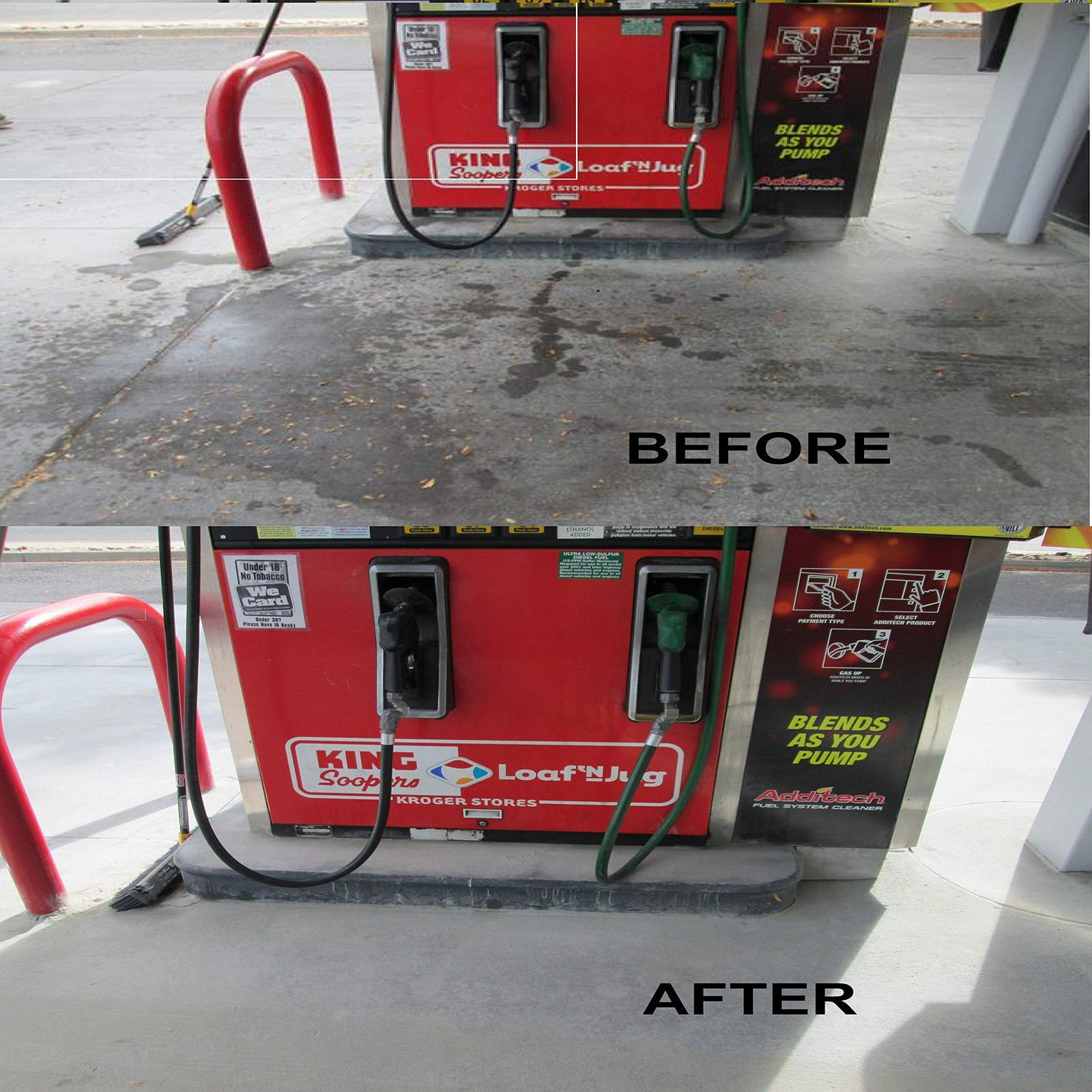 Eco Friendly 10 Oz Oil Stain Remover for Concrete Asphalt Driveways and More
