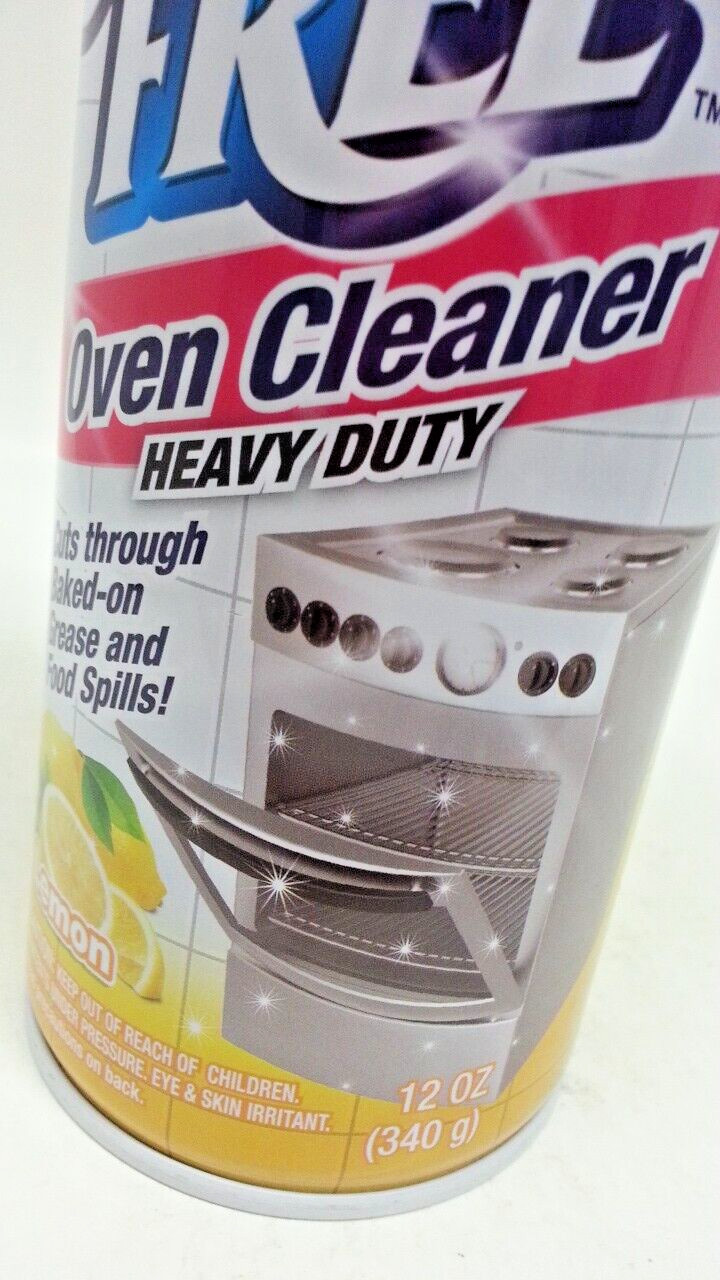 4 X Scrub Free Oven Cleaner Heavy Duty & Fume Free Cuts Through Baked On 12 ozEa