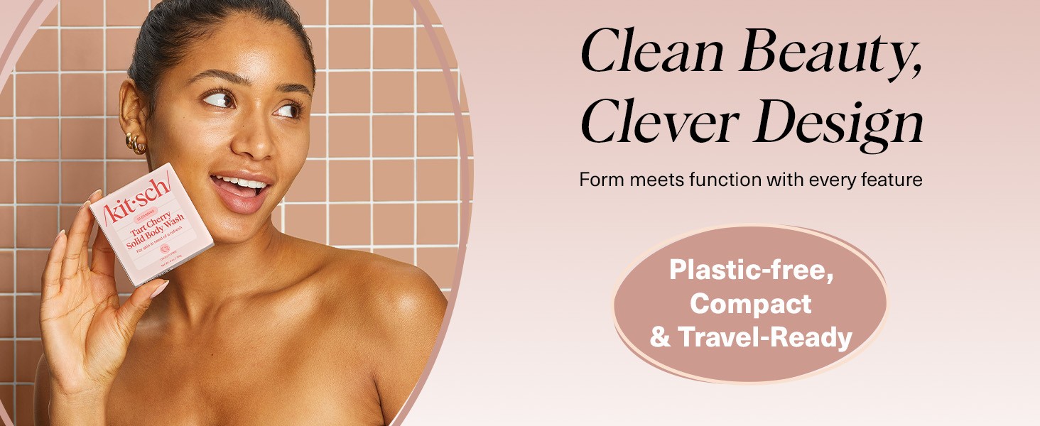 Cleansing Tart Cherry Soap Bar with Refreshing Scent – Eco-Friendly