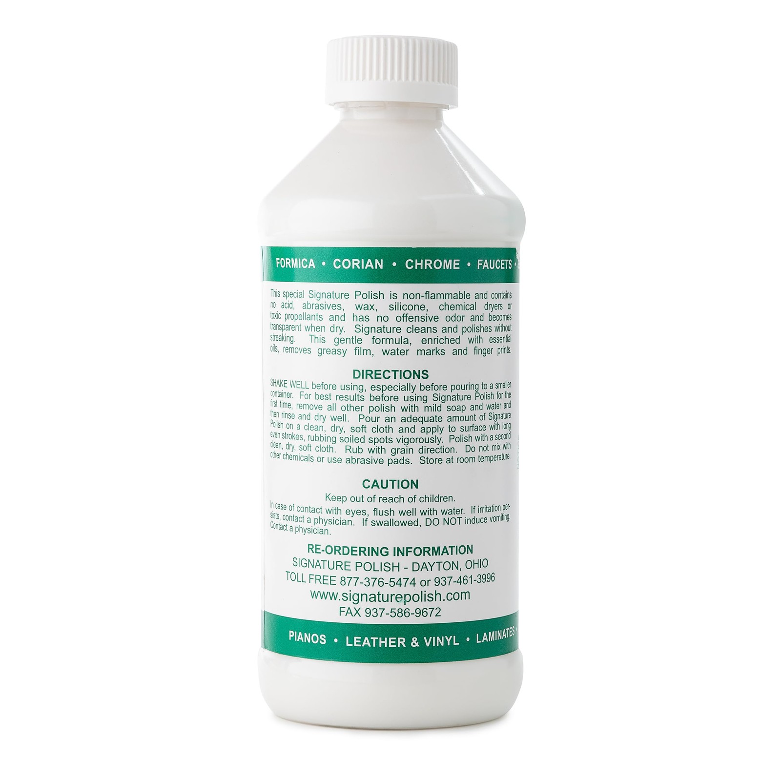 (1-16 oz Bottle), white
