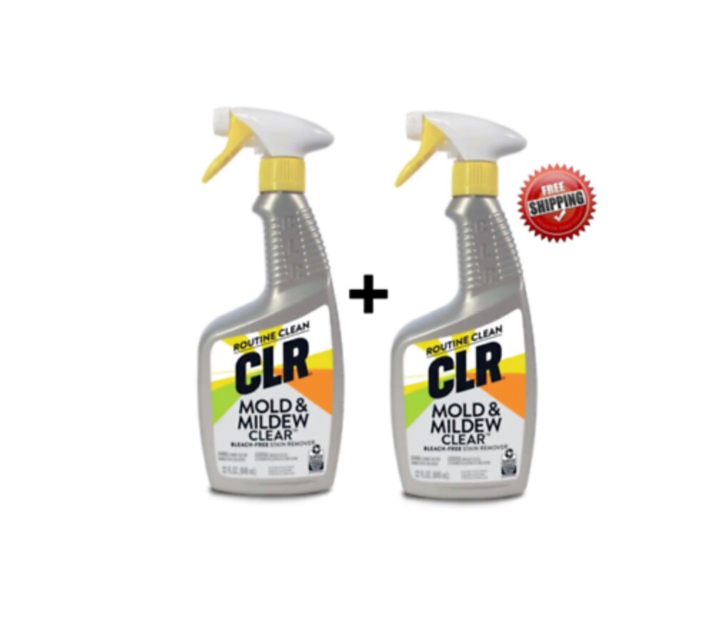 CLR 32 oz. Mold & Mildew Remover Clear Cleaner | 2 Pack