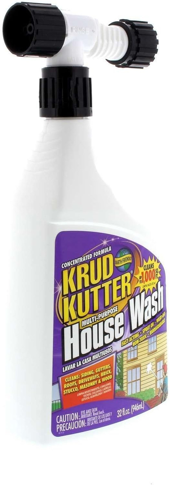 HW32H4 Multi-Purpose House Wash, 32 Oz