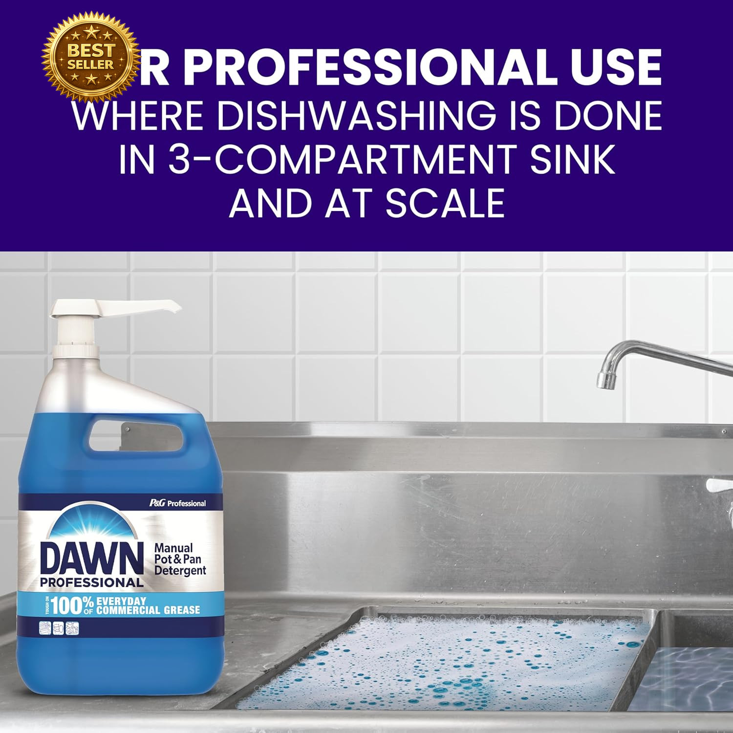 5 Gallon Dishwashing Liquid Soap Commercial Degreaser Heavy Duty