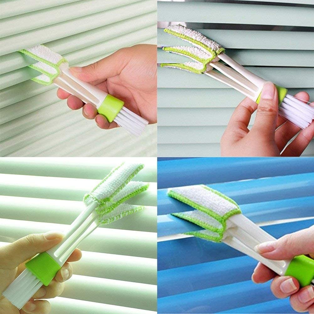Mini Duster for Car Air Vent 3 Automotive Air Conditioner Cleaner and Brush