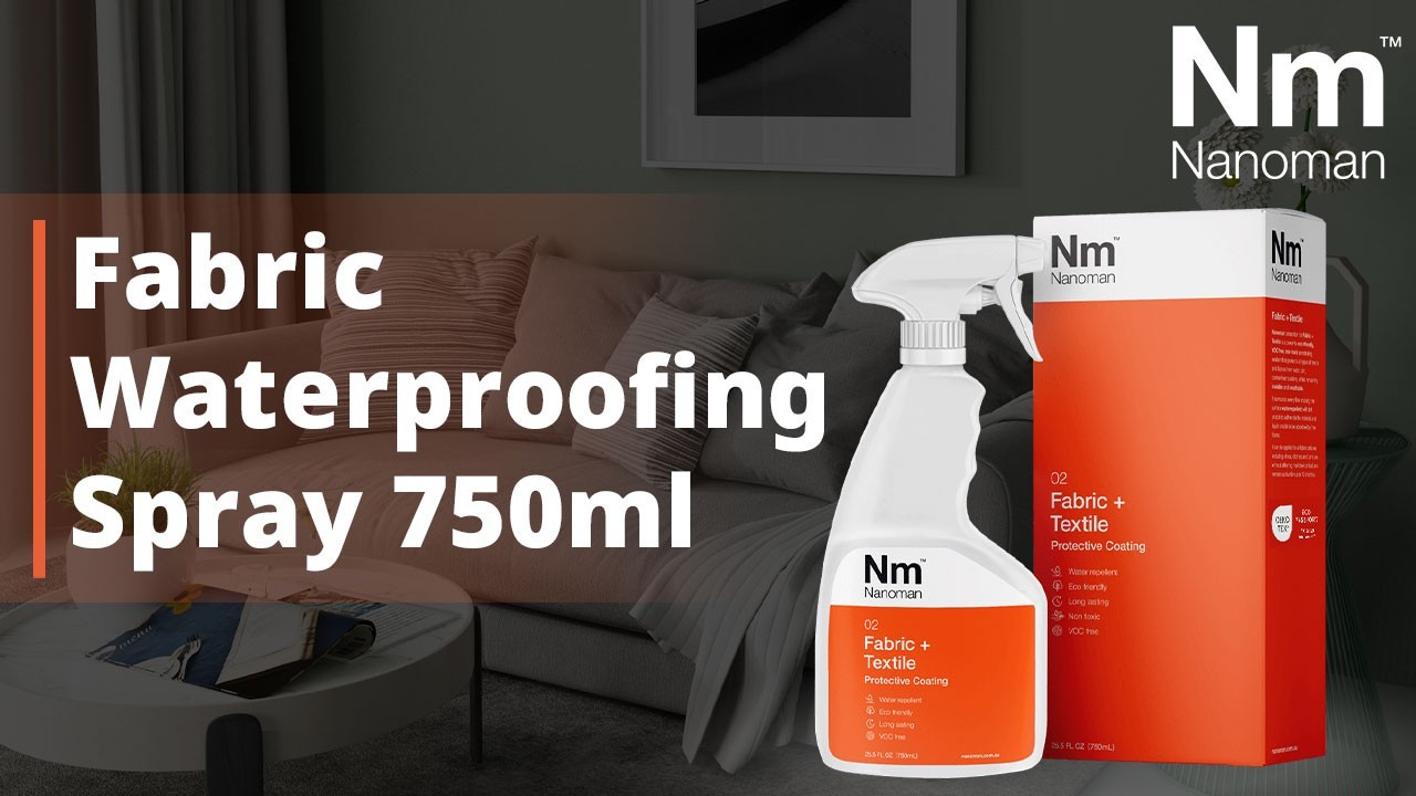 Fabric & Textile Protector Spray – Invisible, Waterproof, Stain-Resistant, Eco-F