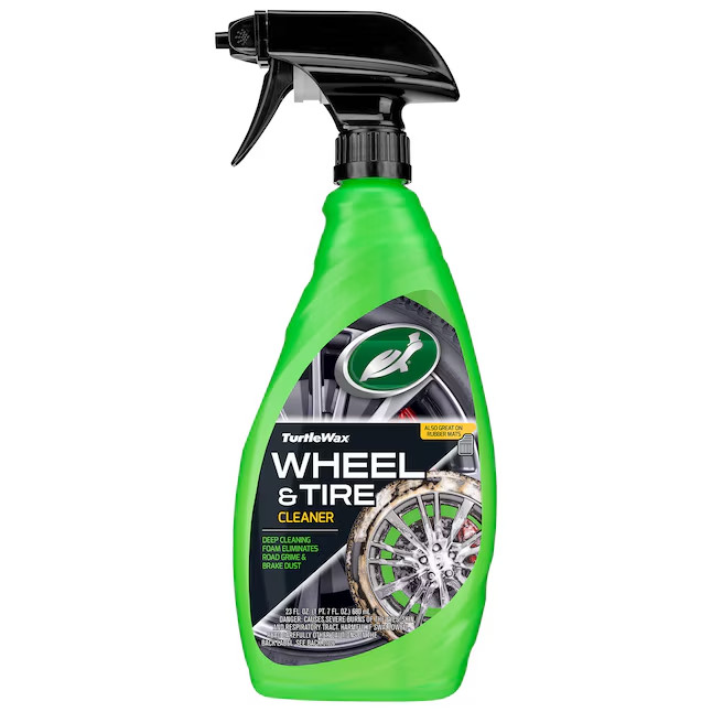 Turtle Wax Wheel Tire Cleaner 23 -fl oz Spray Car Exterior Cleaner