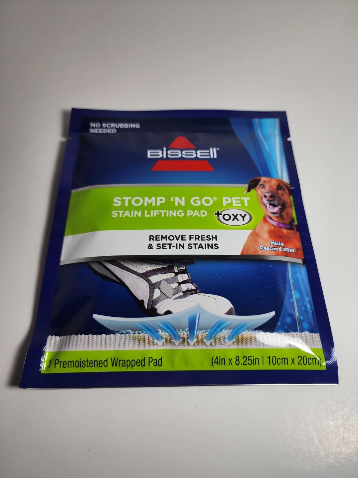 Box of 20 Bissell Stomp ‘N Go Pet Lifting Pads + Oxy Stain Carpet Rug Cleaning