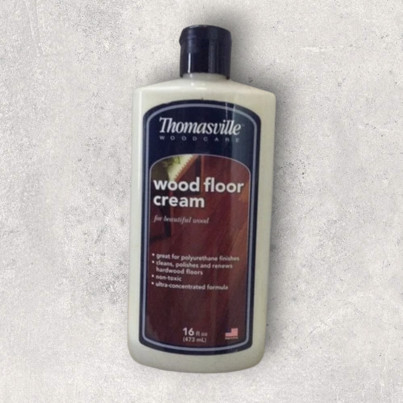 NEW Thomasville Wood Floor Cream 16oz Made in USA Discontinued Hard Find