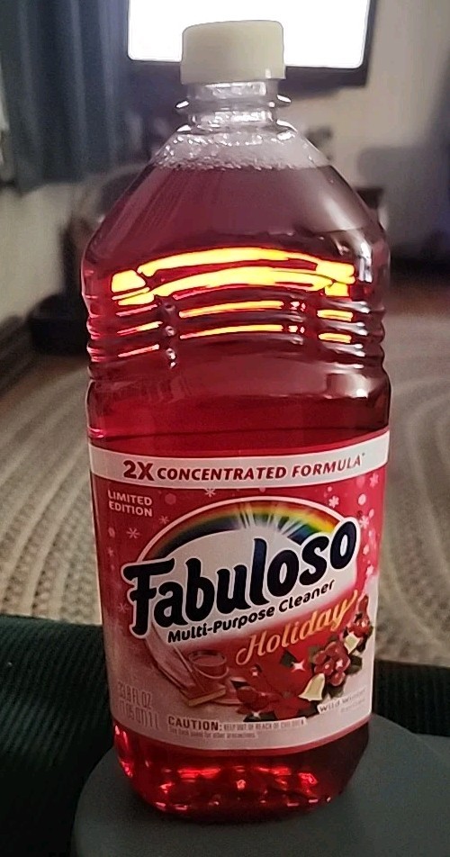 Fabuloso Liquid Multi-Purpose Cleaner, Wild Winter Berries, 33.8 fl oz