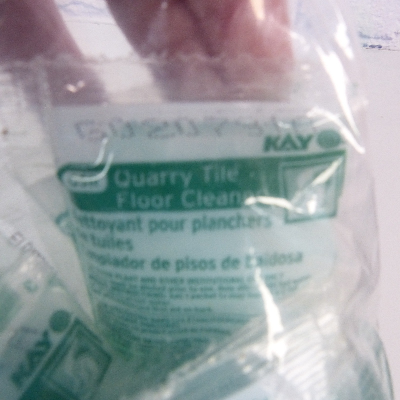 Kay Chemical QSR Quarry Tile Floor Cleaner 10 Packets Commercial Janitorial
