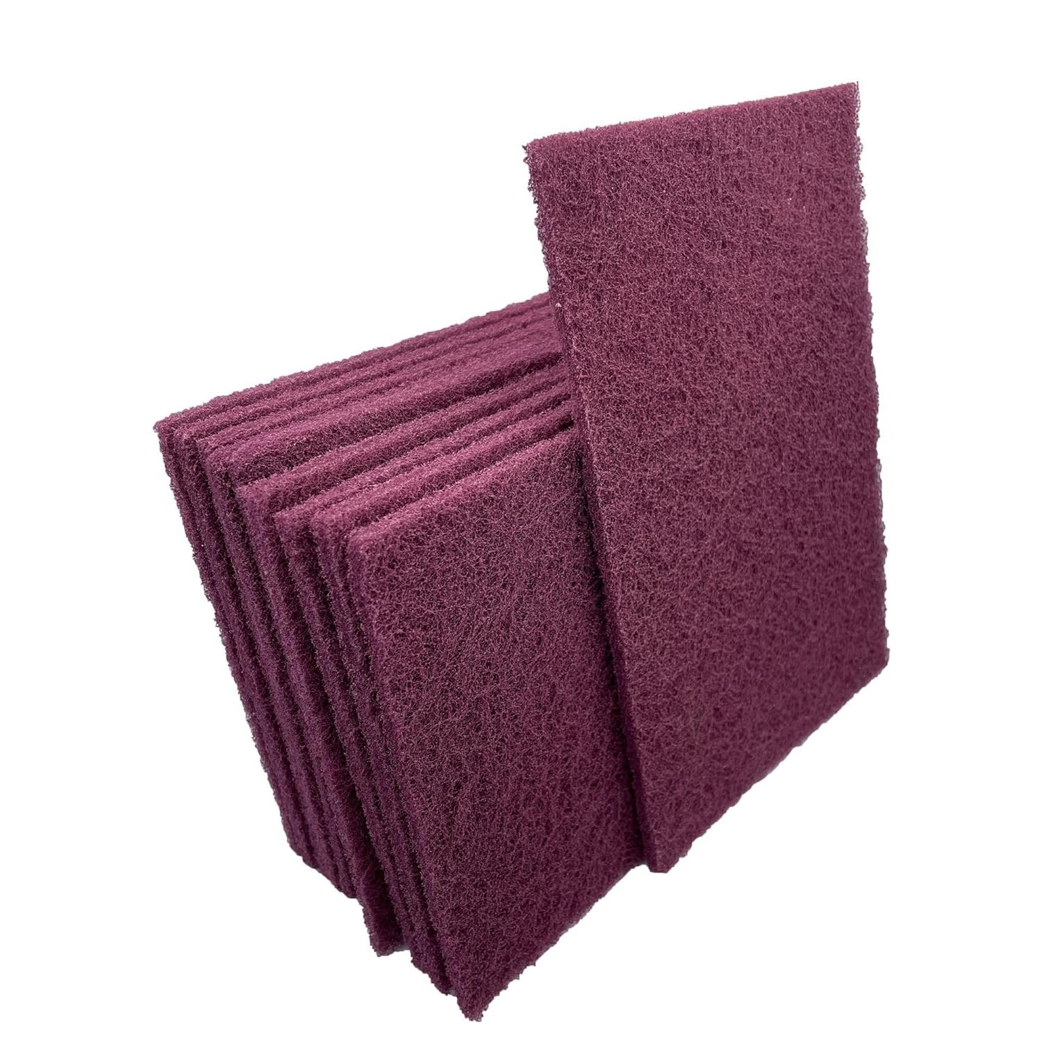 Durable 6″ x 9″ Very Fine Aluminum Oxide Pads – 10-Pack for Finishing & Cleaning