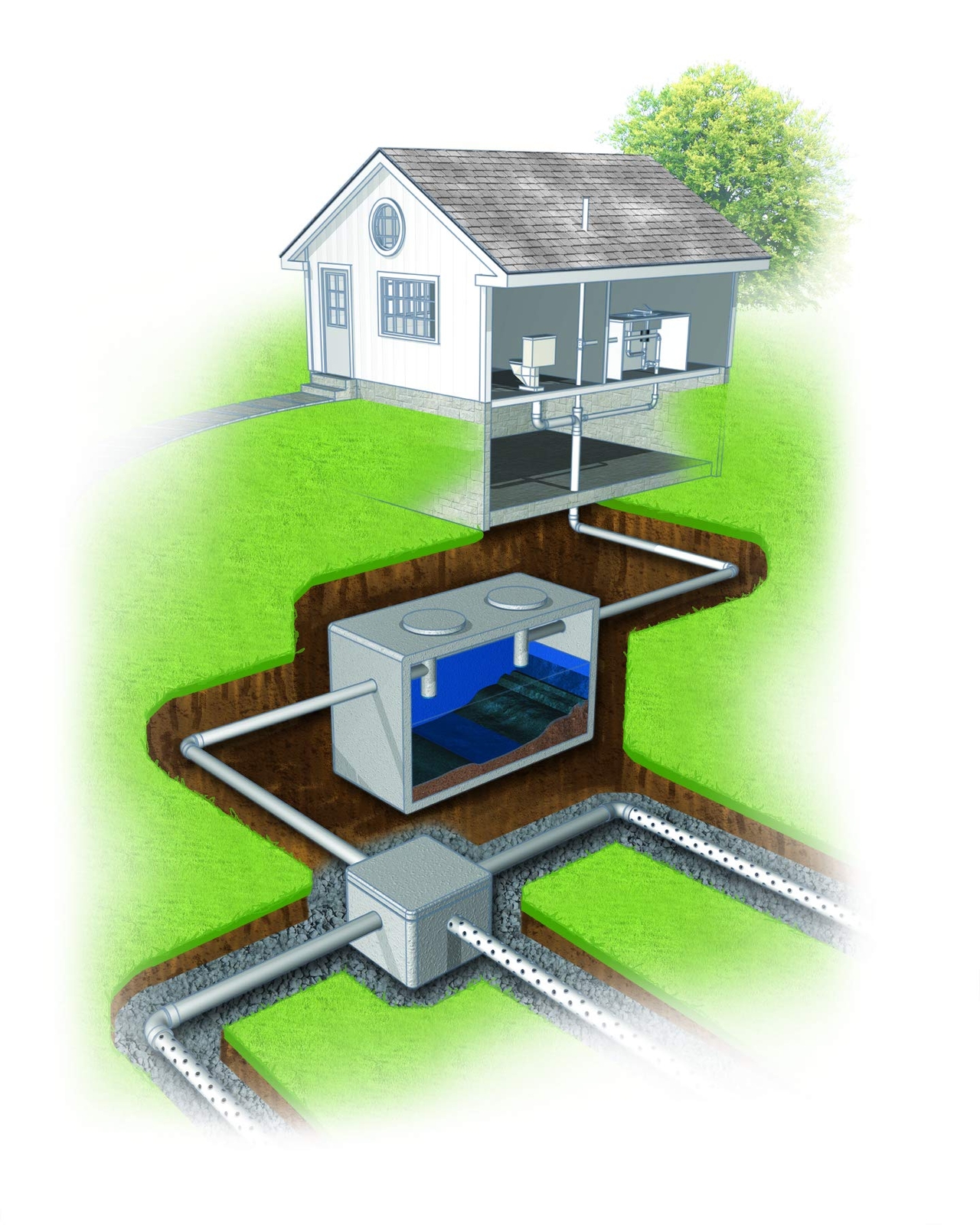 Roebic K-37-BAG Granular Septic Tank Treatment: Concentrated, Removes Clogs,