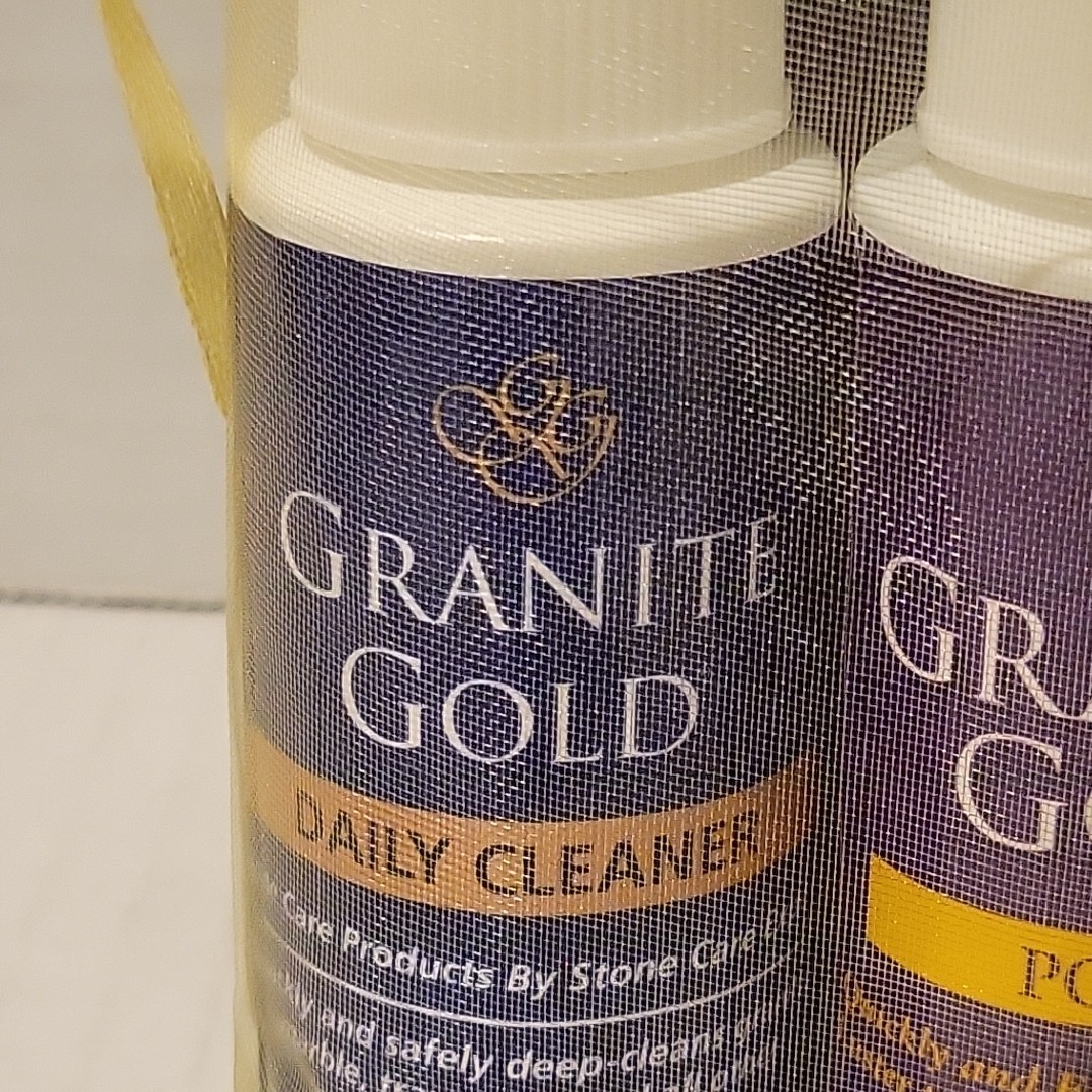 Granite Gold Care Sampler Set Daily Cleanser, Polish, Quartz Spritz