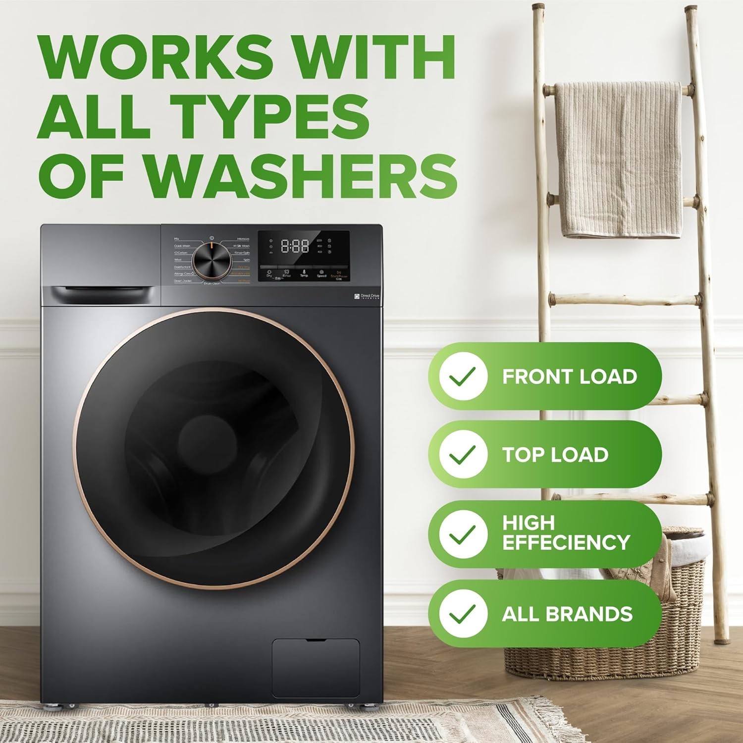 Concentrated Cleaner Bundle for Washing Machine & Dishwasher – Fresh & Efficient