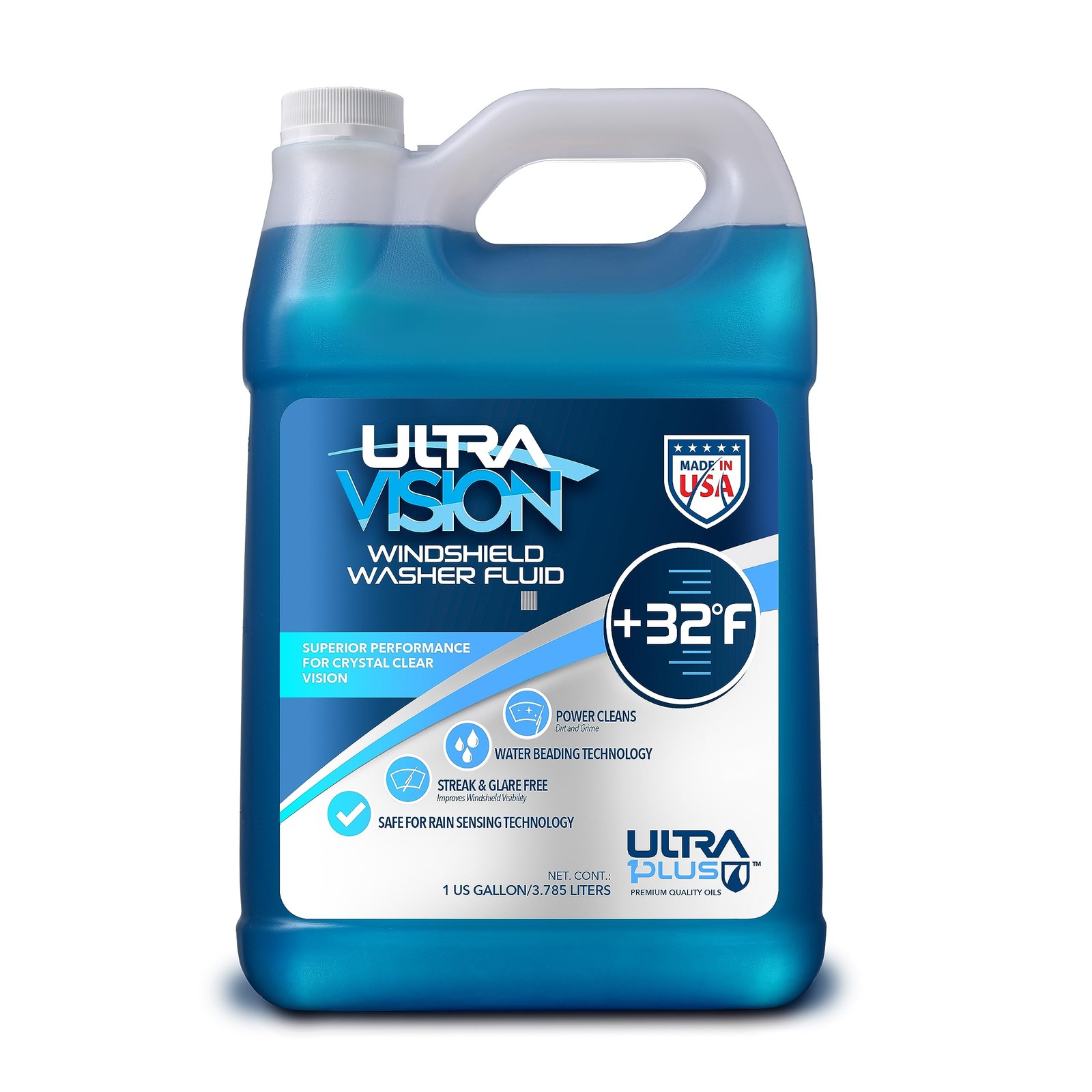 Ultravision Windshield Washer Fluid Advanced Formula For Car Windshield Wiper Fl