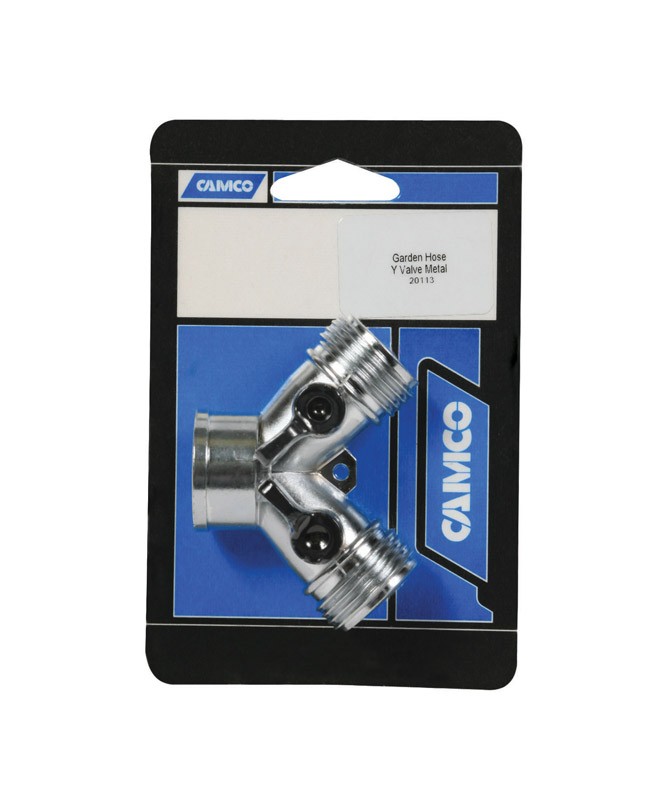 Camco 1 in. Hose X 1 in. Galvanized Malleable Iron 3-Way Valve (Pack of 6)