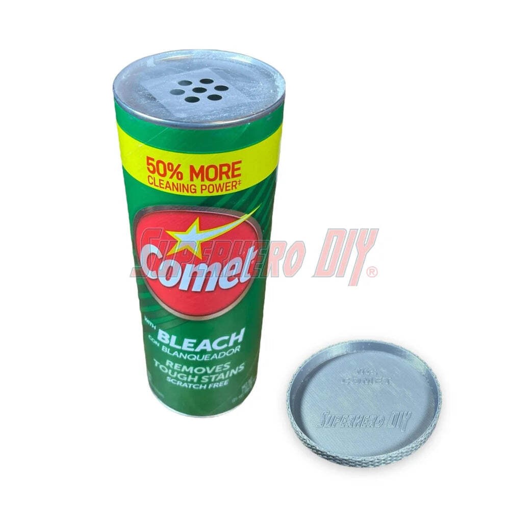 FLEXIBLE Lid for Comet Cleanser | Fits Bar Keepers Friend Ajax or Bon Ami cans