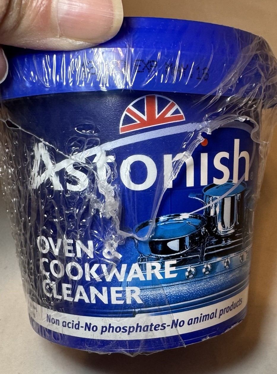 Astonish Oven & Cookware Cleaner Cleaning Paste 17oz 300mL 500g | New Sealed
