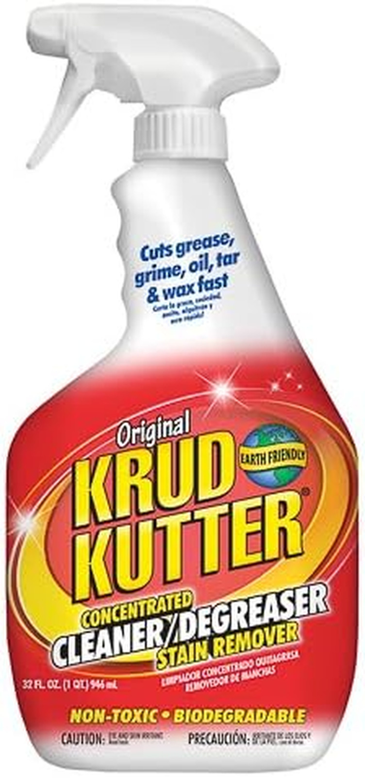 Original Cleaner Degreaser Spray, 32 Oz, Heavy Duty Multi Surface Cleaner for Gr