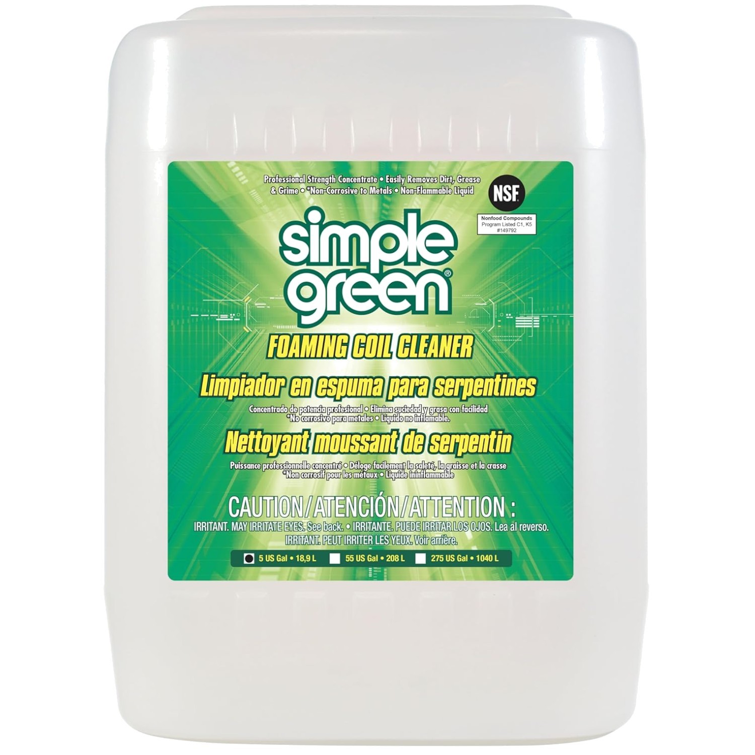 Fast-Acting Coil Cleaner – Ideal for Heat Exchangers & Vents