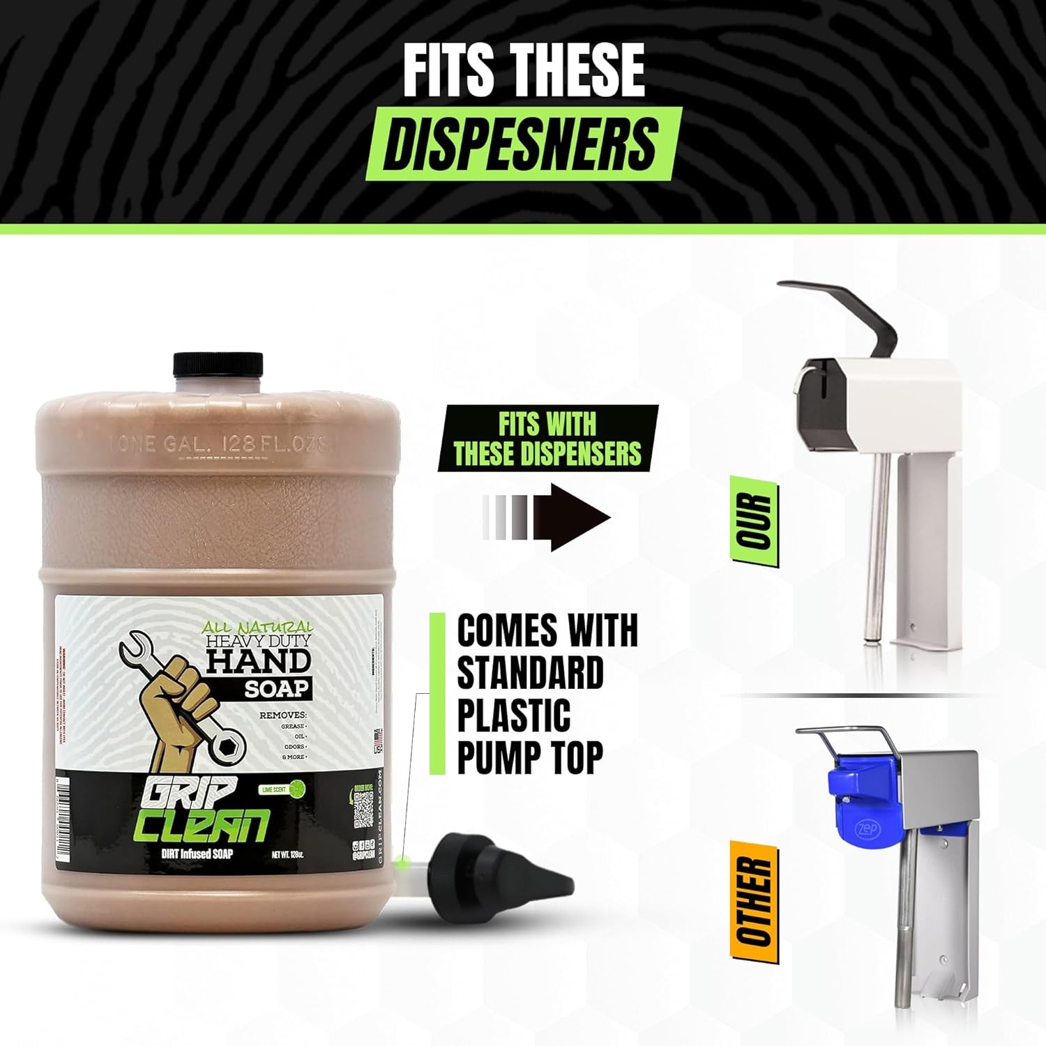 Clean Hand Cleaner for Mechanics, Heavy-Duty Liquid Soap