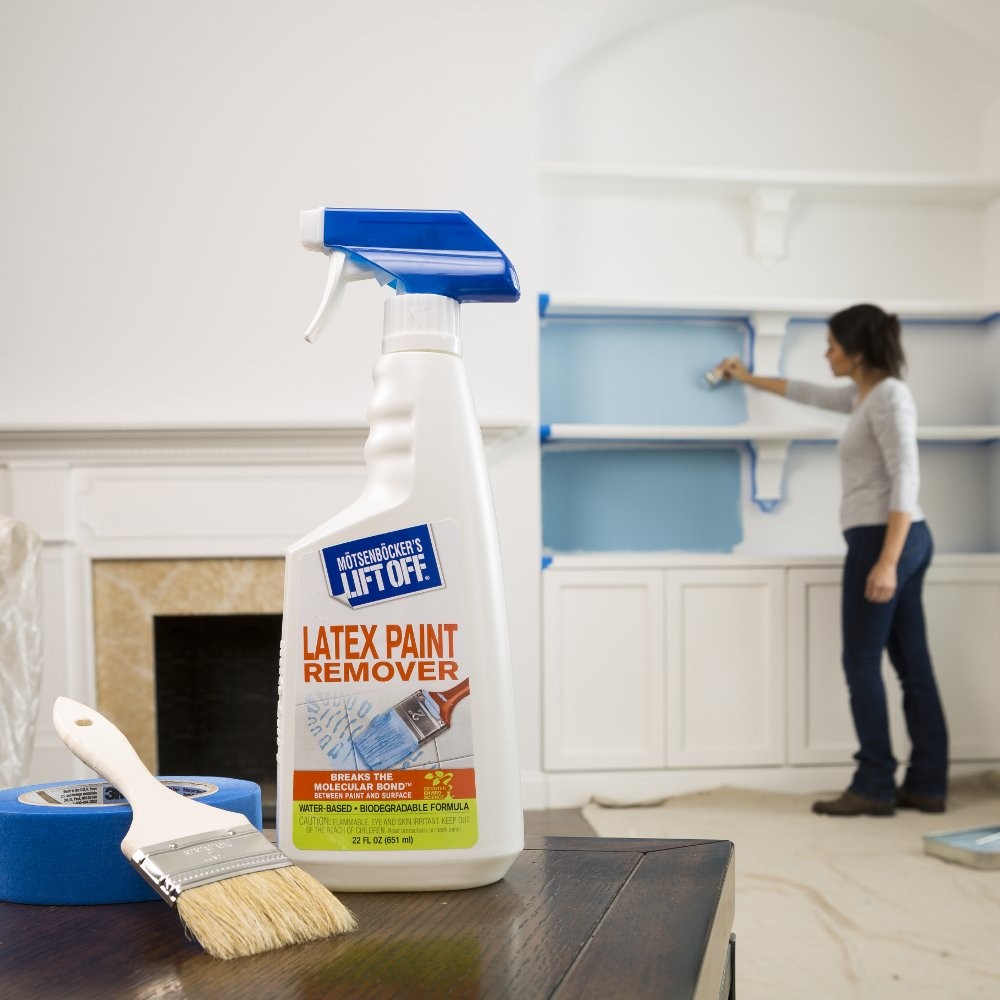 Latex Paint Remover Spray – Biodegradable, Water-Based, Multi-Surface, 22 oz