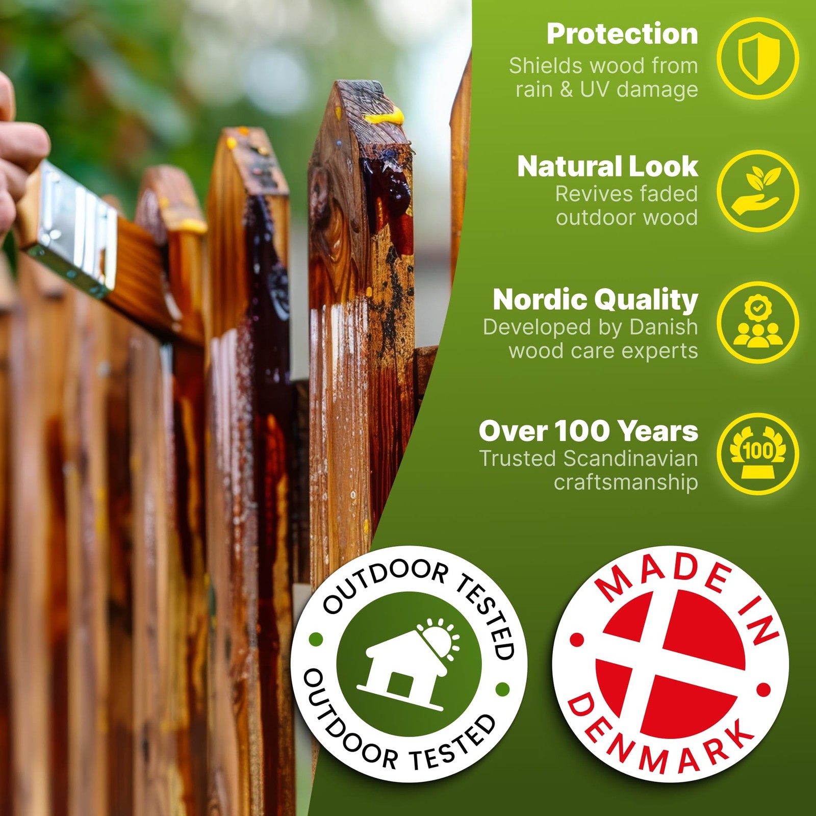 Teak Oil for Outdoor Furniture, 34 Oz – Outdoor Wood Oil & Sealer for Teak, A…