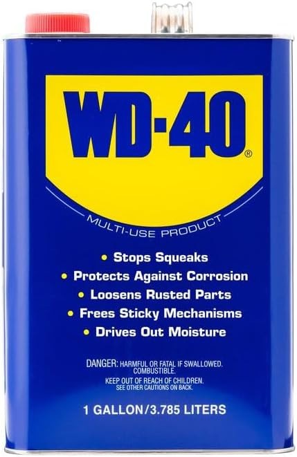 2 PACK WD-40 Multi-Use Product Multi-Use Product Displaces Moisture, 1 Gallon