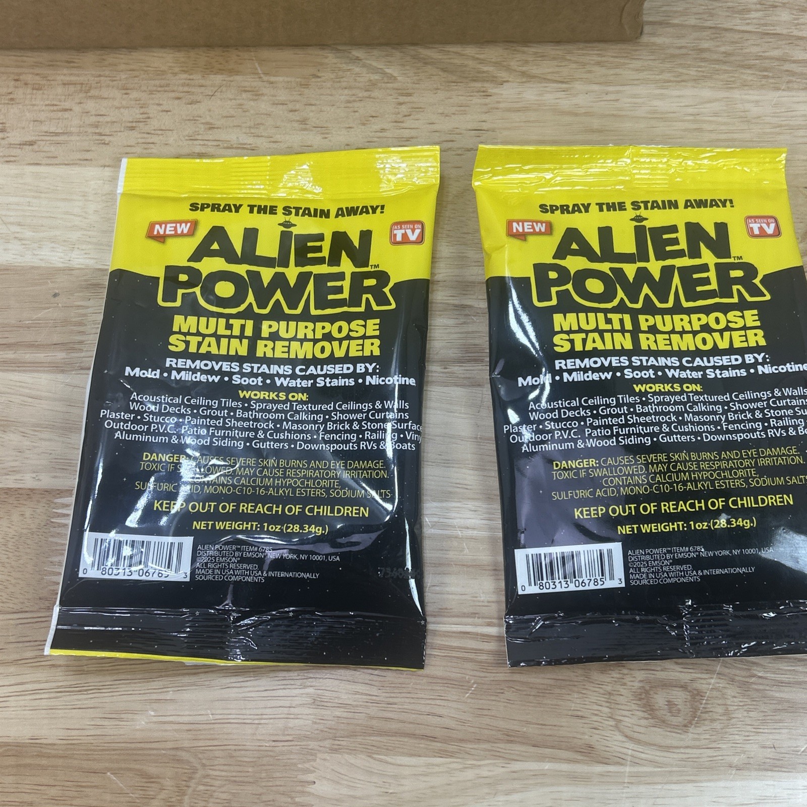2 Pack Alien Power 24 oz. Alien Power Multi-Purpose Stain Remover With Bottle